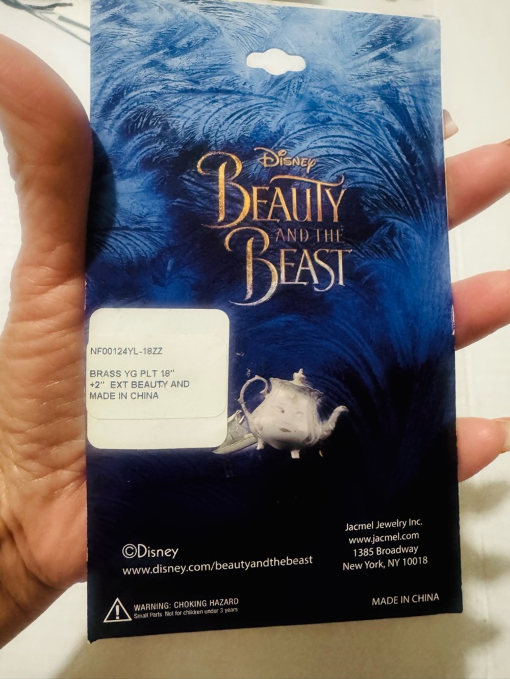 Disney Beauty and the Beast Tree of Life Necklace BNWT - Picture 3 of 5